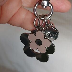 Guess Floral Bag Charm